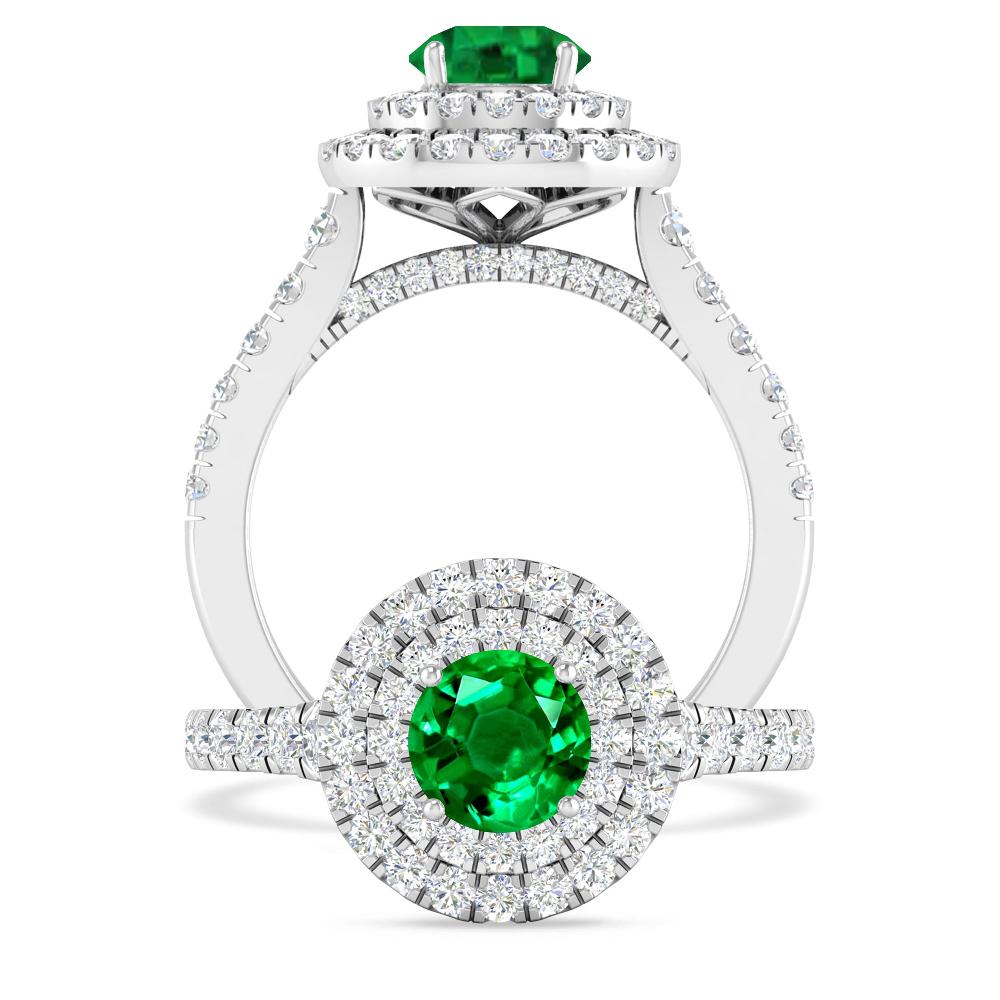 White Gold - Emerald