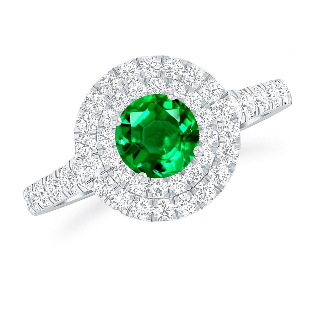 White Gold - Emerald