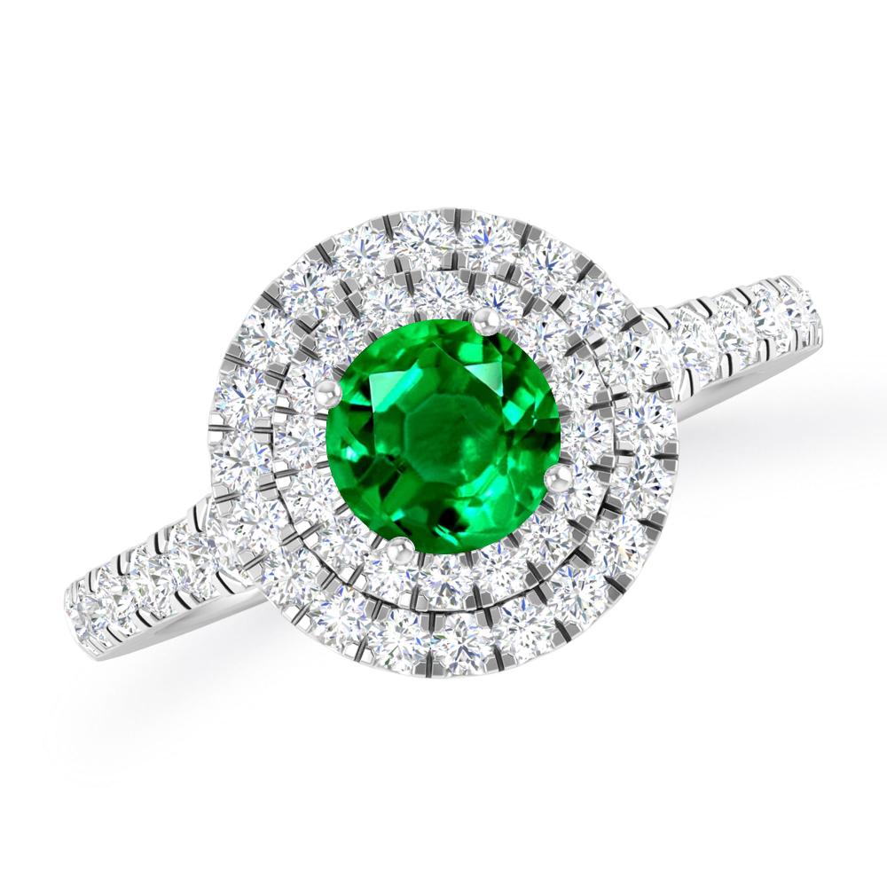 White Gold - Emerald