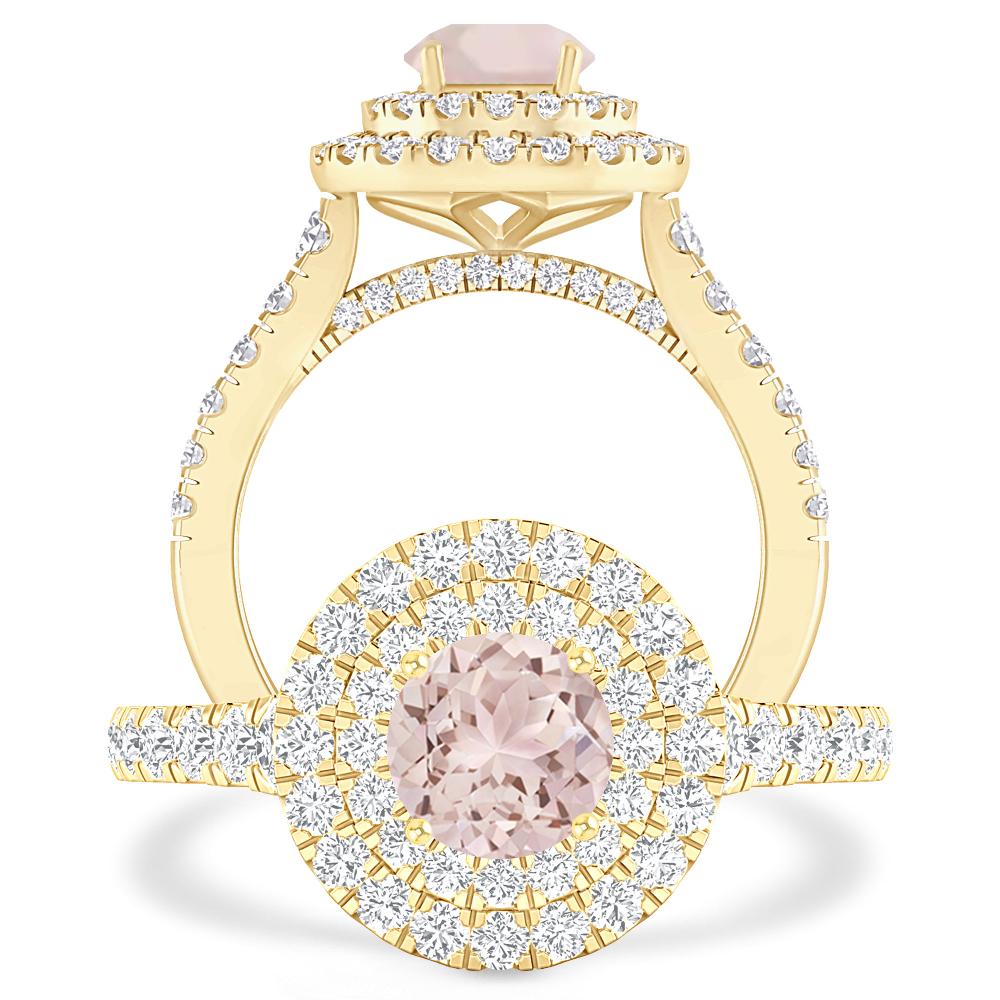 Yellow Gold - Morganite