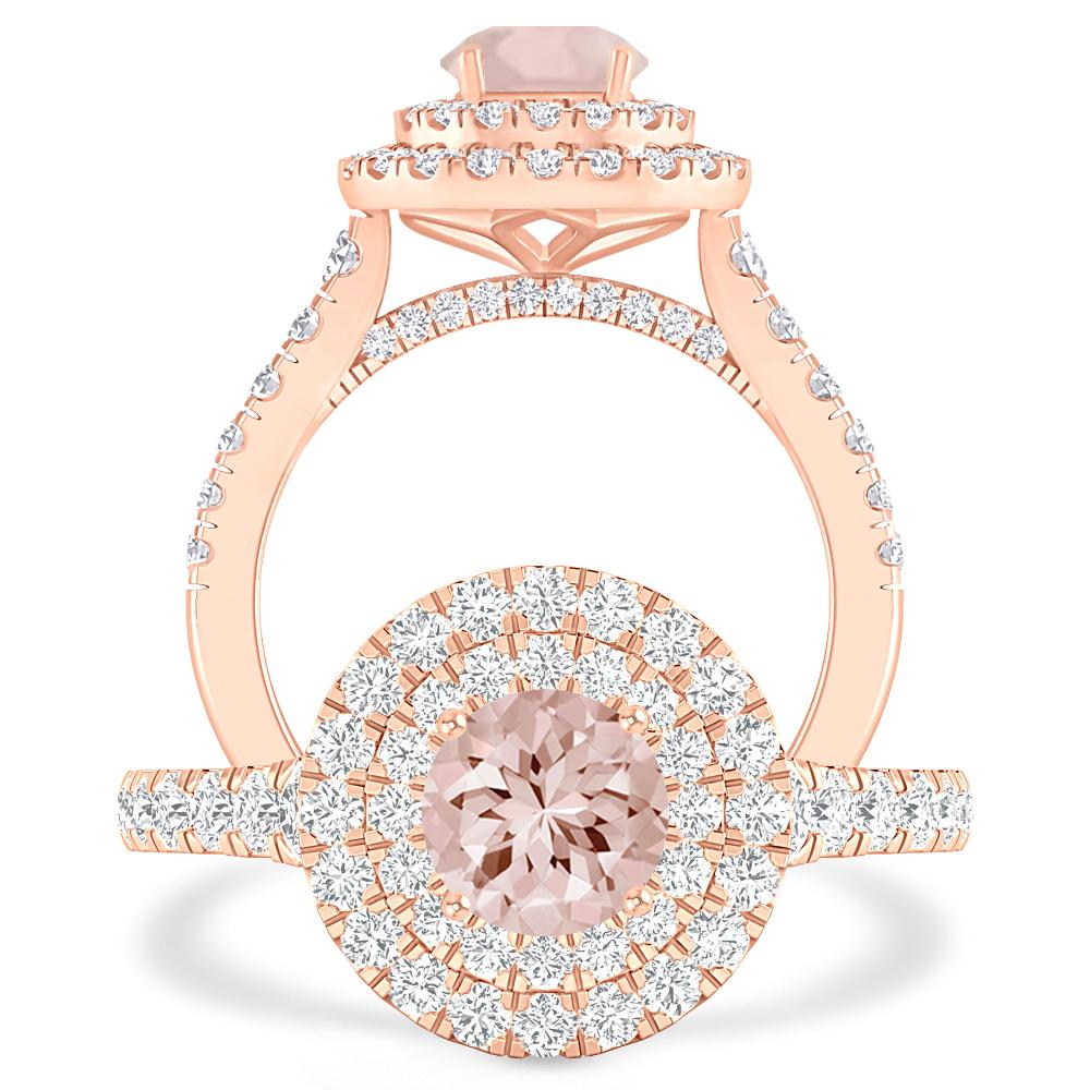 Rose Gold - Morganite