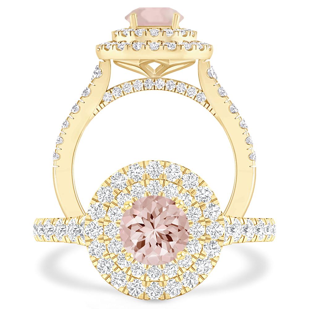 Yellow Gold - Morganite