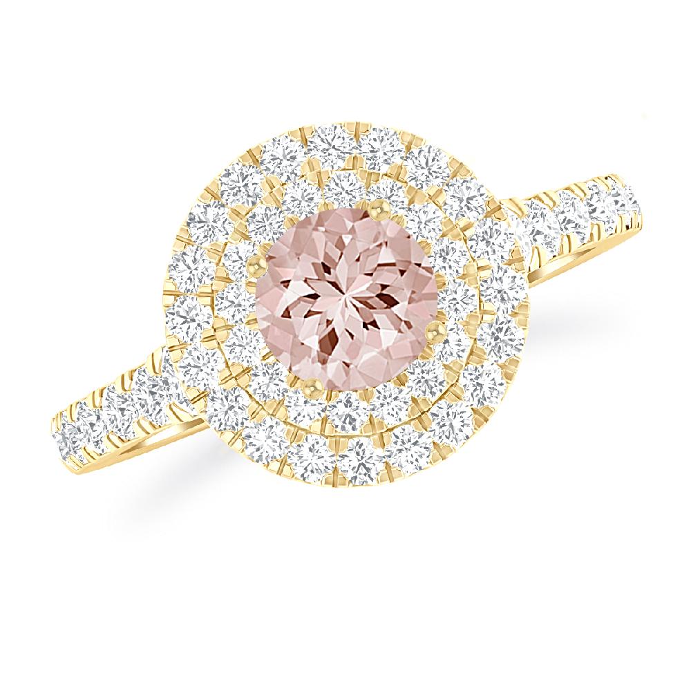 Yellow Gold - Morganite