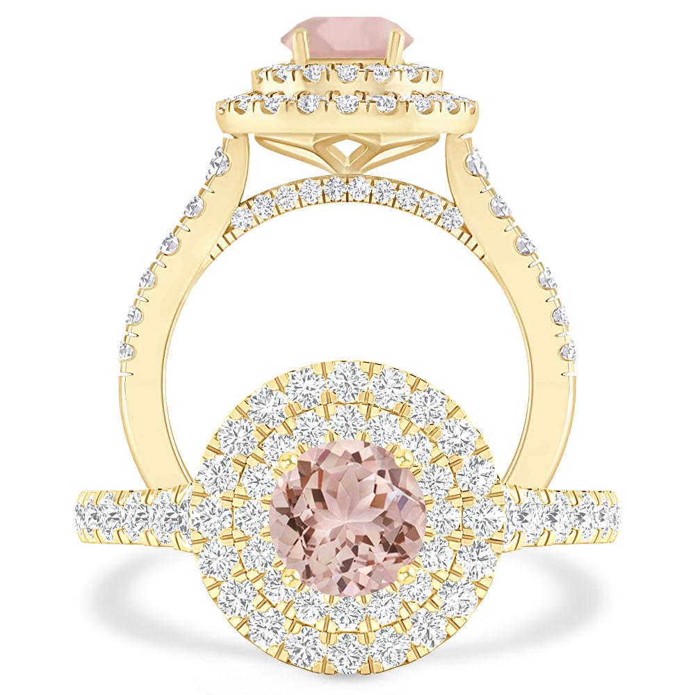 Yellow Gold - Morganite