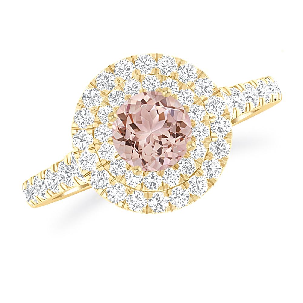 Yellow Gold - Morganite