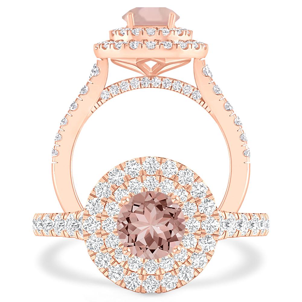 Rose Gold - Morganite