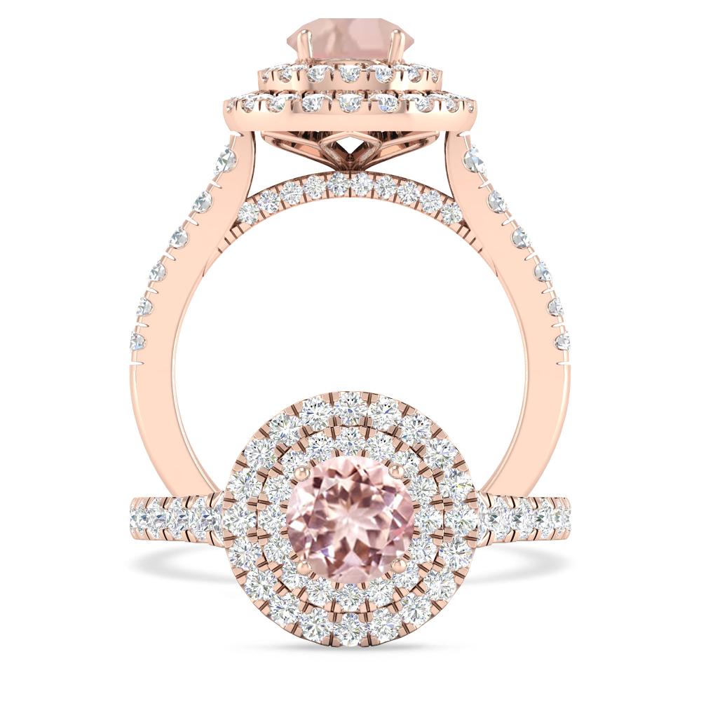 Rose Gold - Morganite