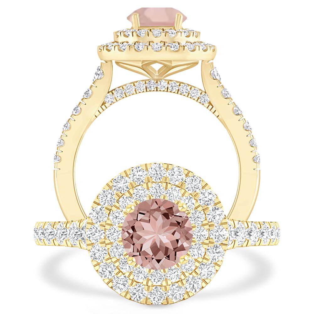 Yellow Gold - Morganite