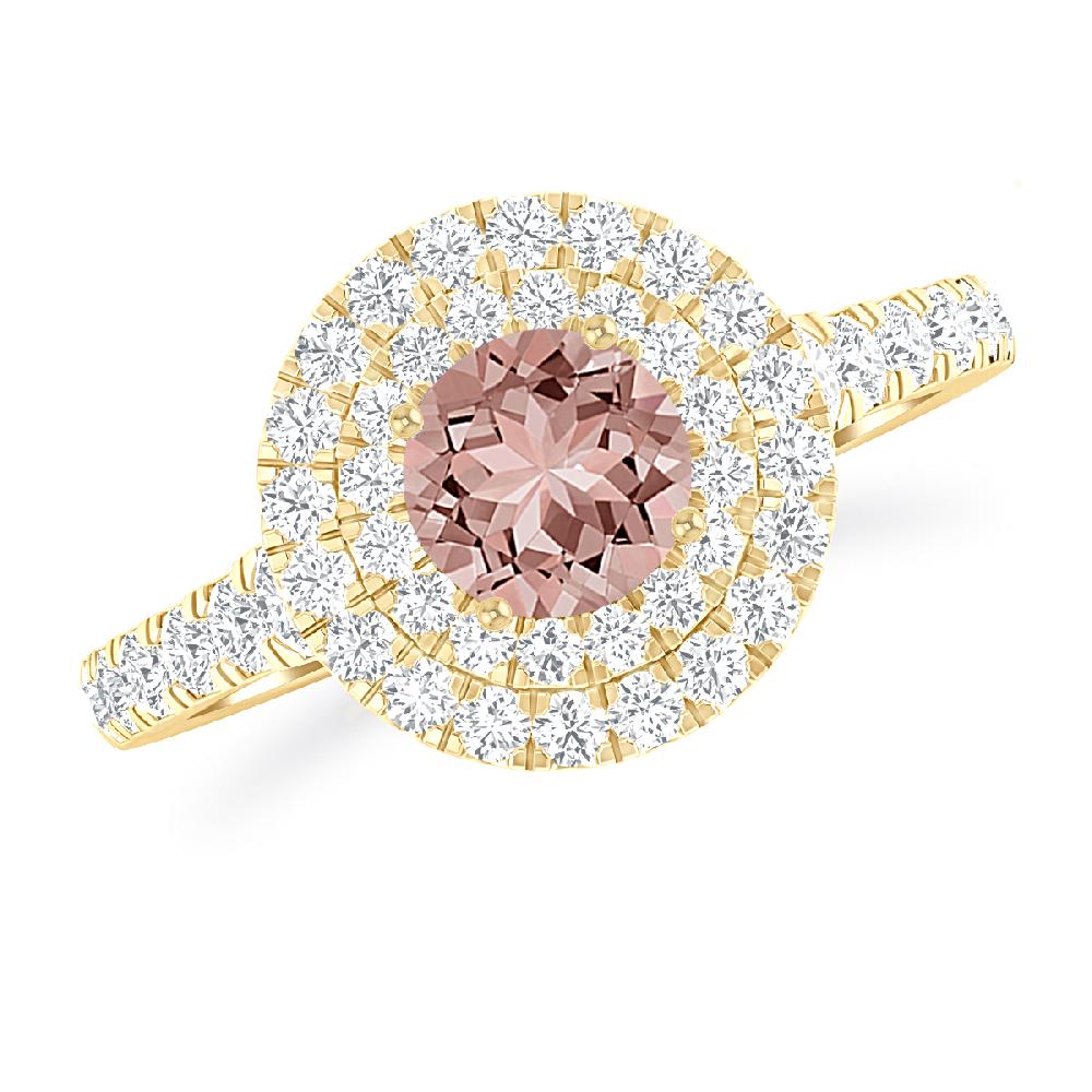 Yellow Gold - Morganite