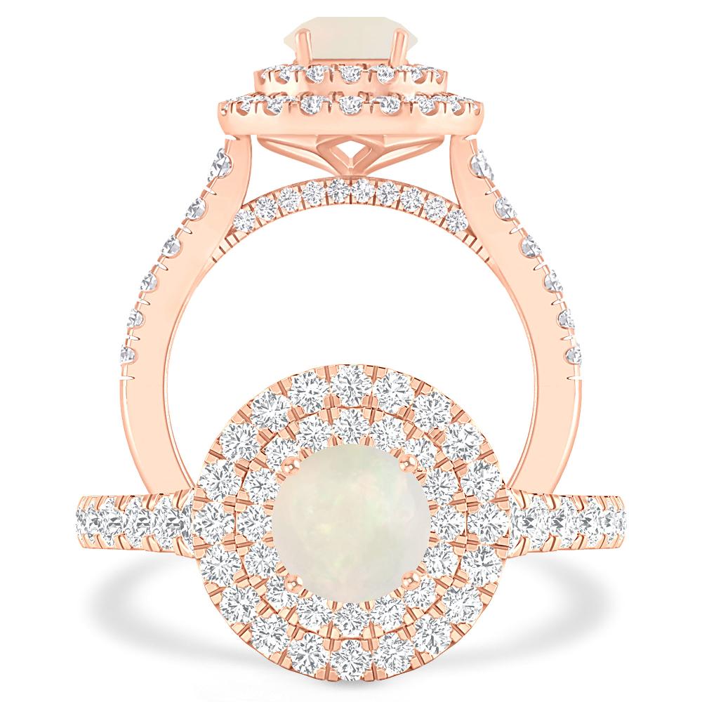 Rose Gold - Opal