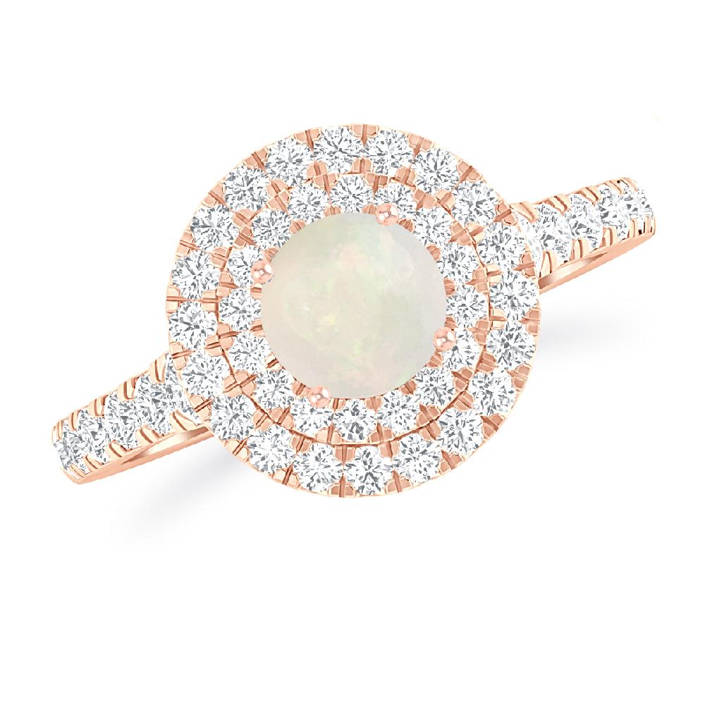 Rose Gold - Opal