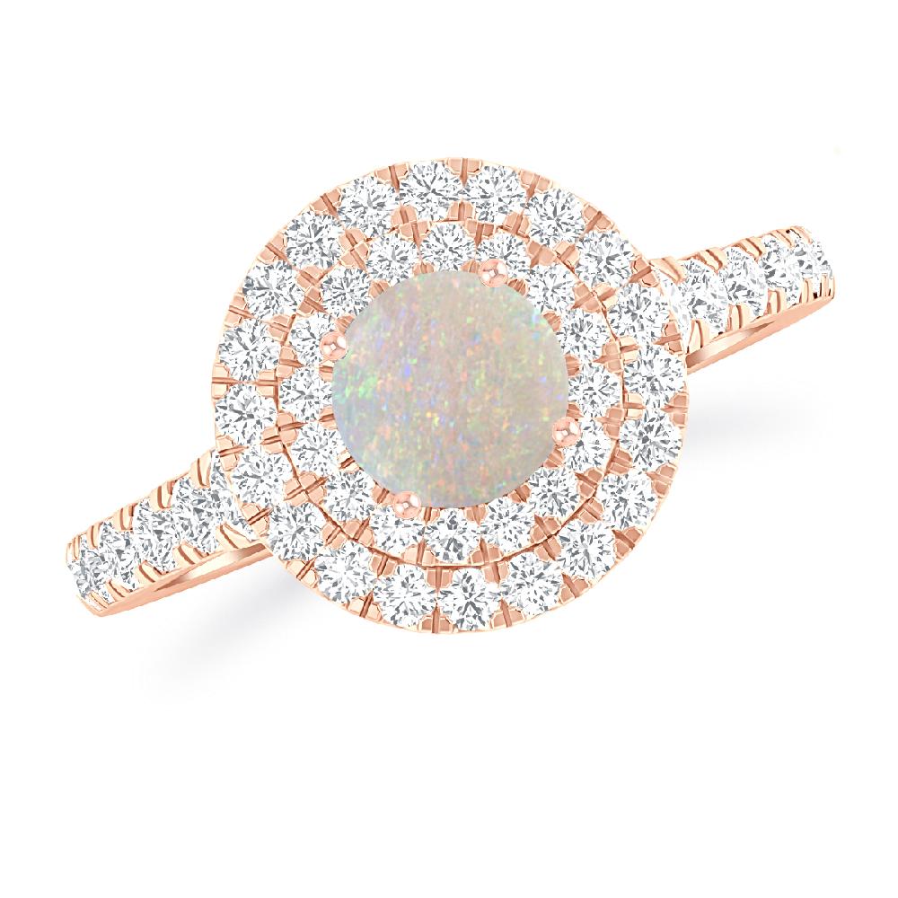 Rose Gold - Opal