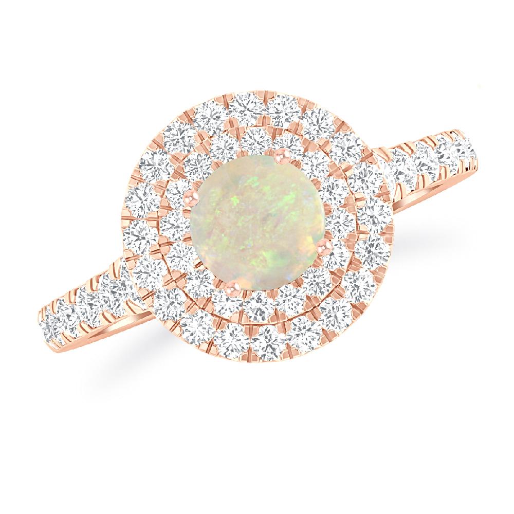 Rose Gold - Opal