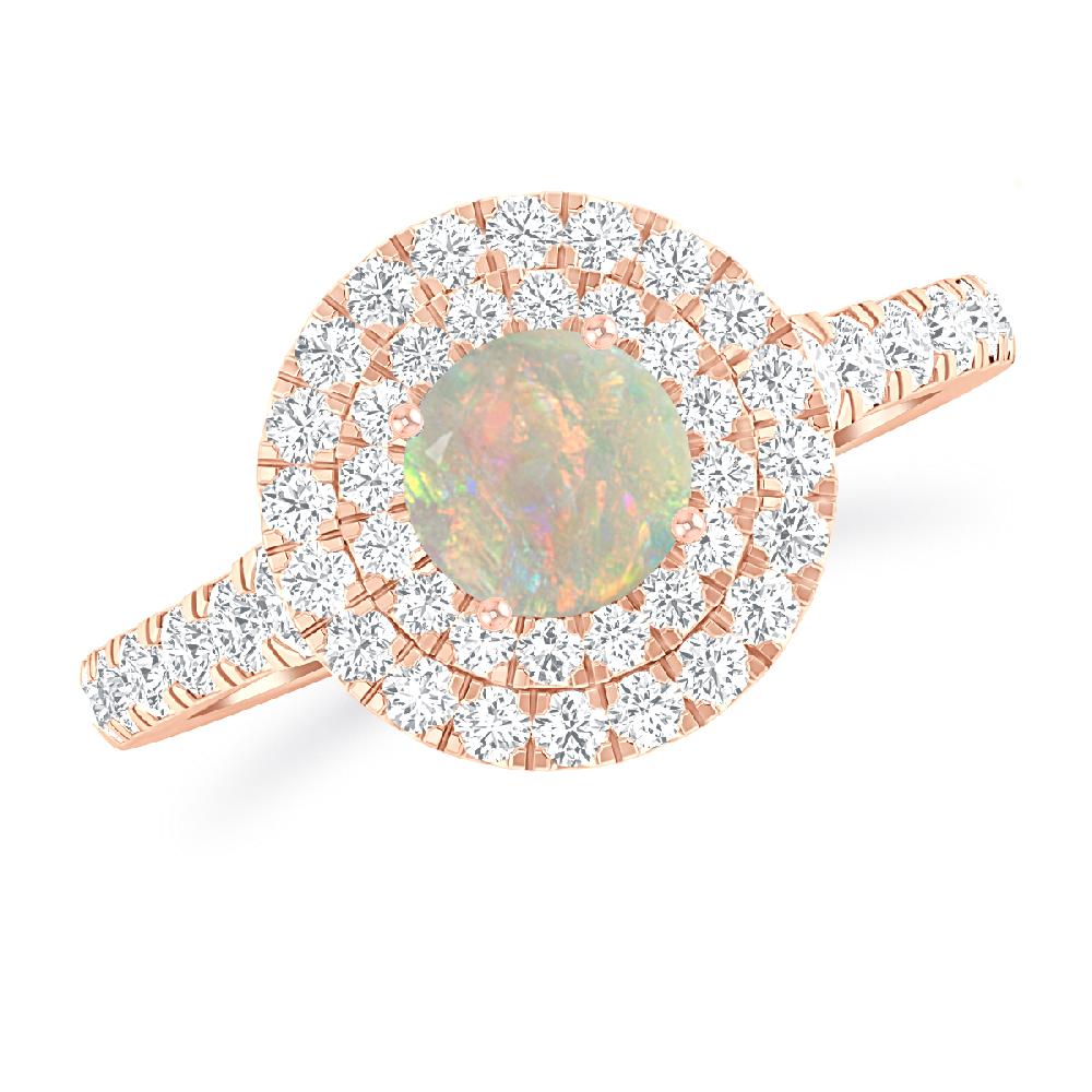 Rose Gold - Opal