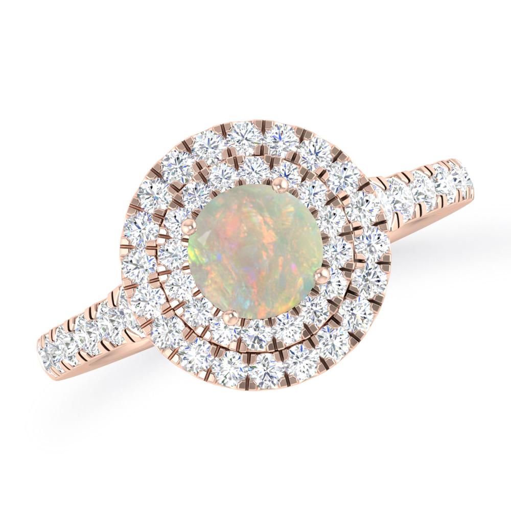 Rose Gold - Opal