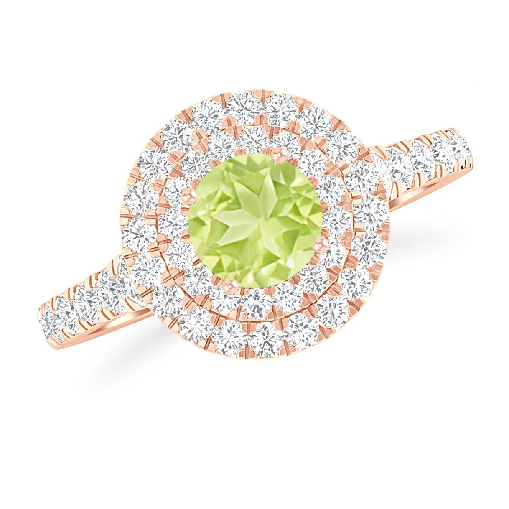 Rose Gold - Peridot