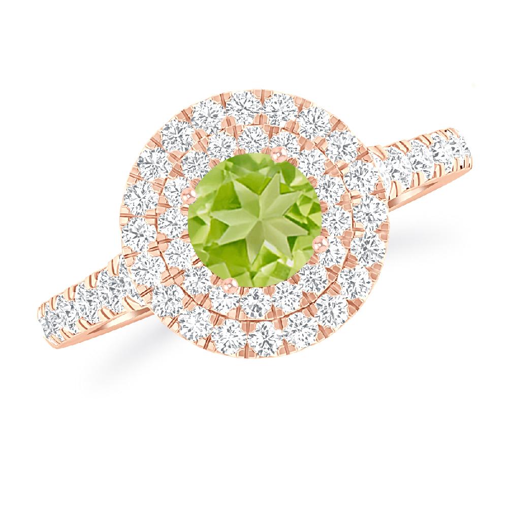 Rose Gold - Peridot