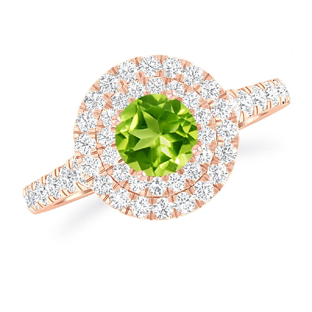 Rose Gold - Peridot