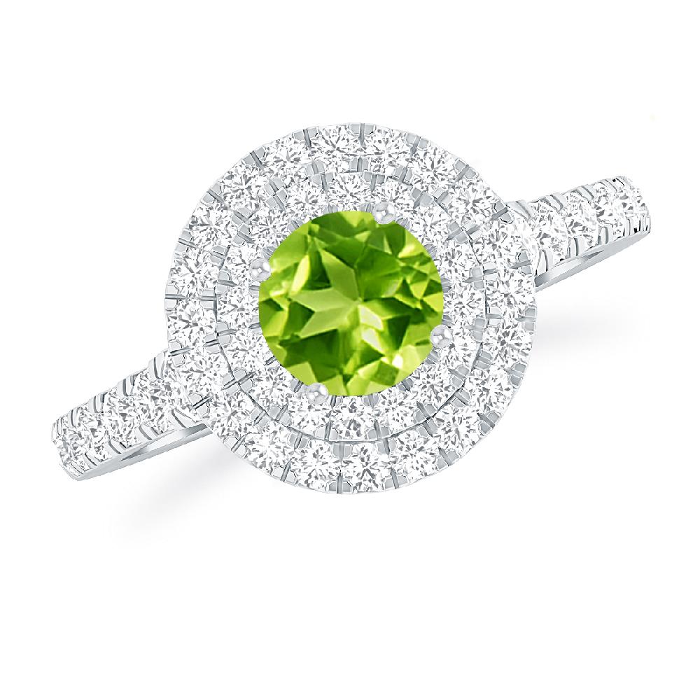 White Gold - Peridot