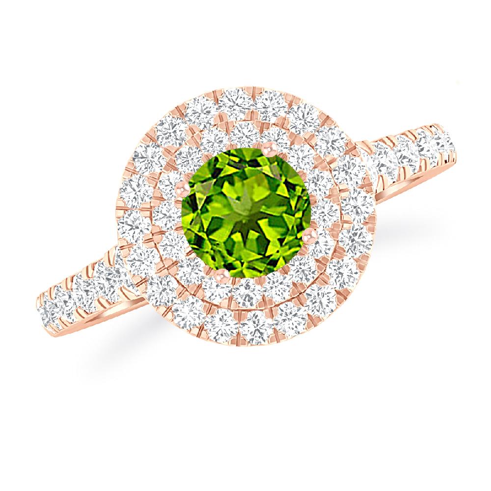 Rose Gold - Peridot