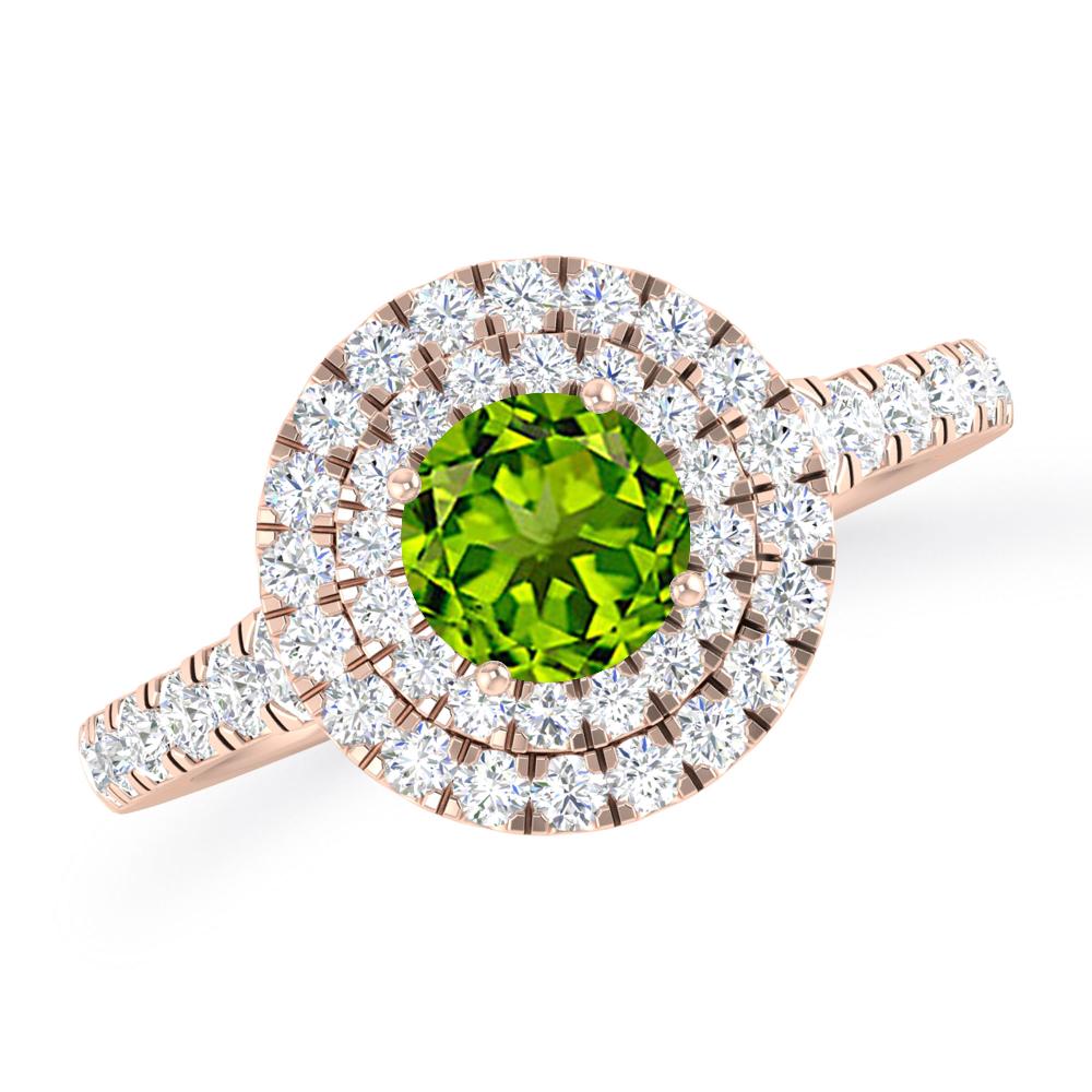 Rose Gold - Peridot