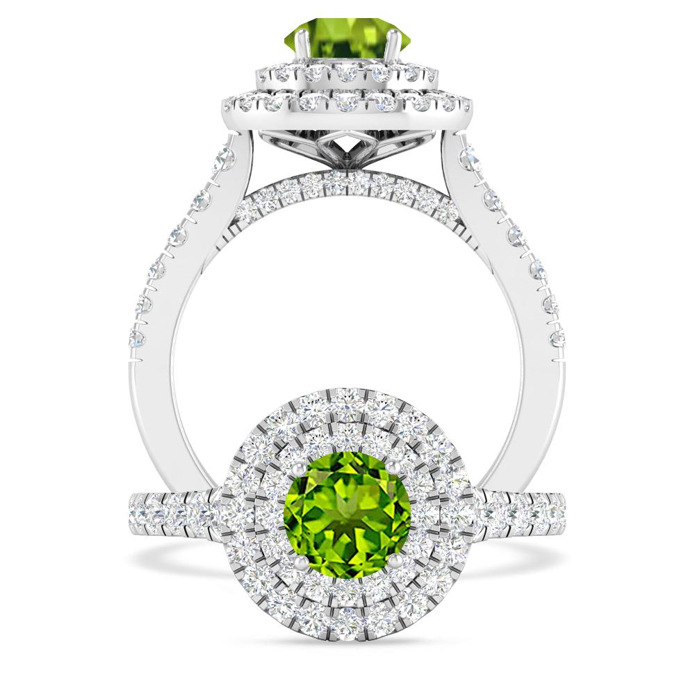 White Gold - Peridot