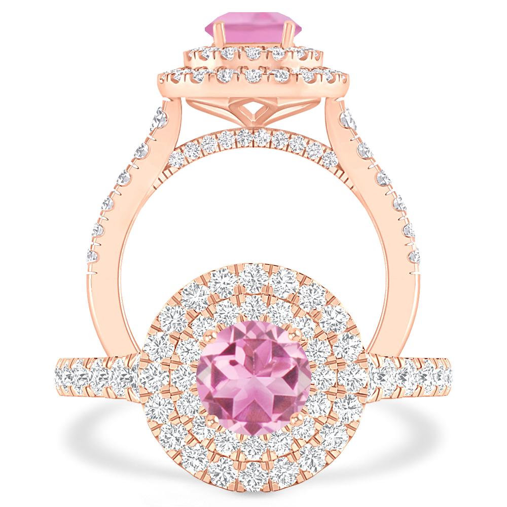 Rose Gold - Pink Tourmaline