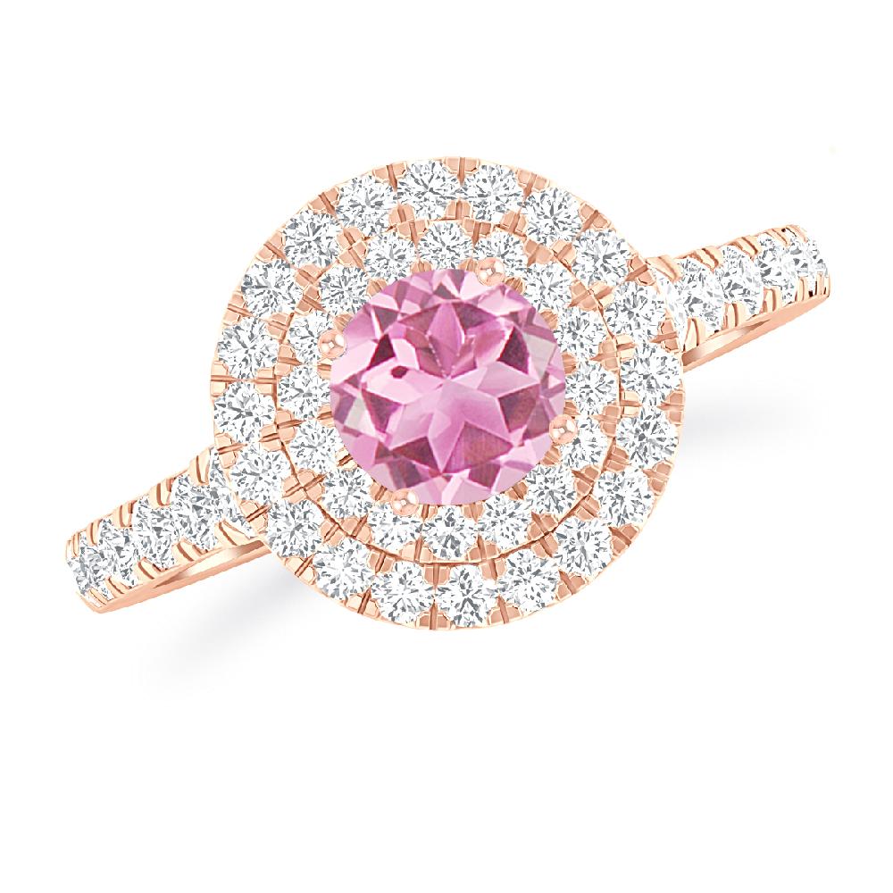 Rose Gold - Pink Tourmaline