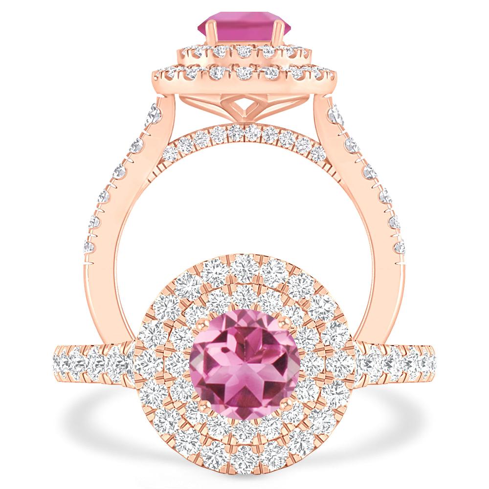 Rose Gold - Pink Tourmaline