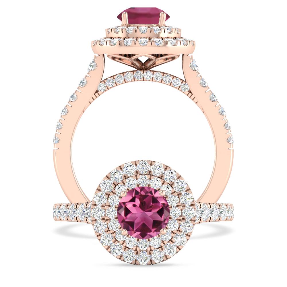 Rose Gold - Pink Tourmaline