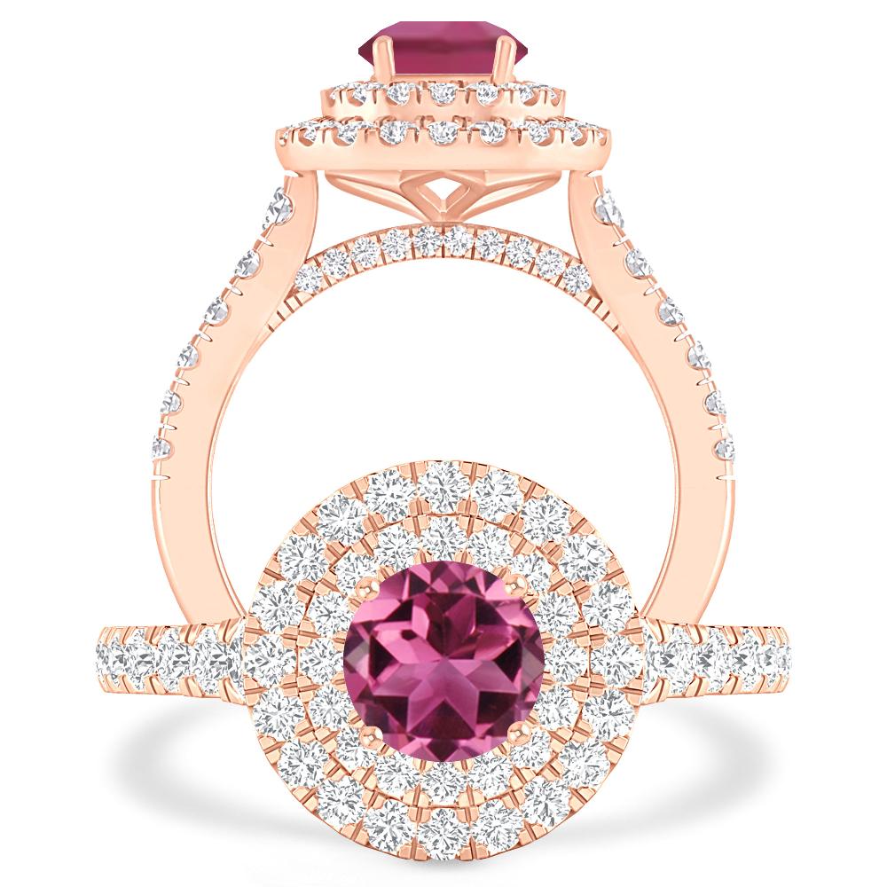 Rose Gold - Pink Tourmaline