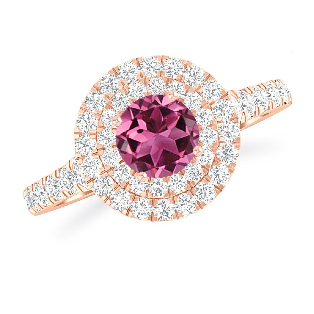 Rose Gold - Pink Tourmaline