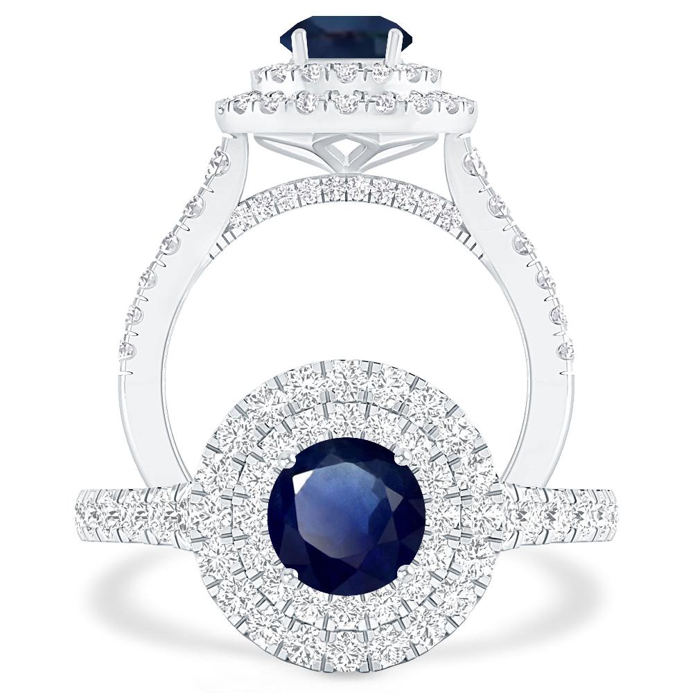 White Gold - Sapphire