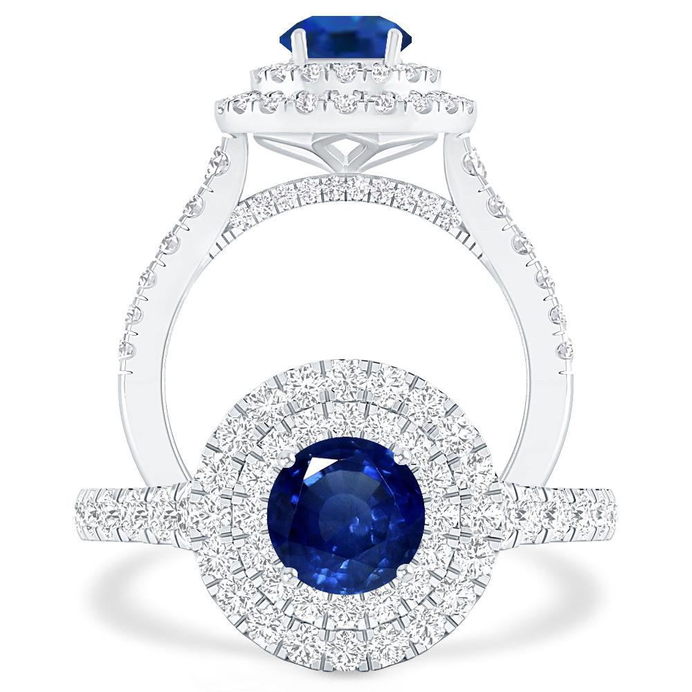 White Gold - Sapphire