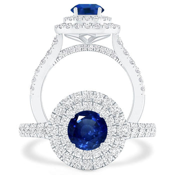 White Gold - Sapphire