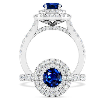 White Gold - Sapphire