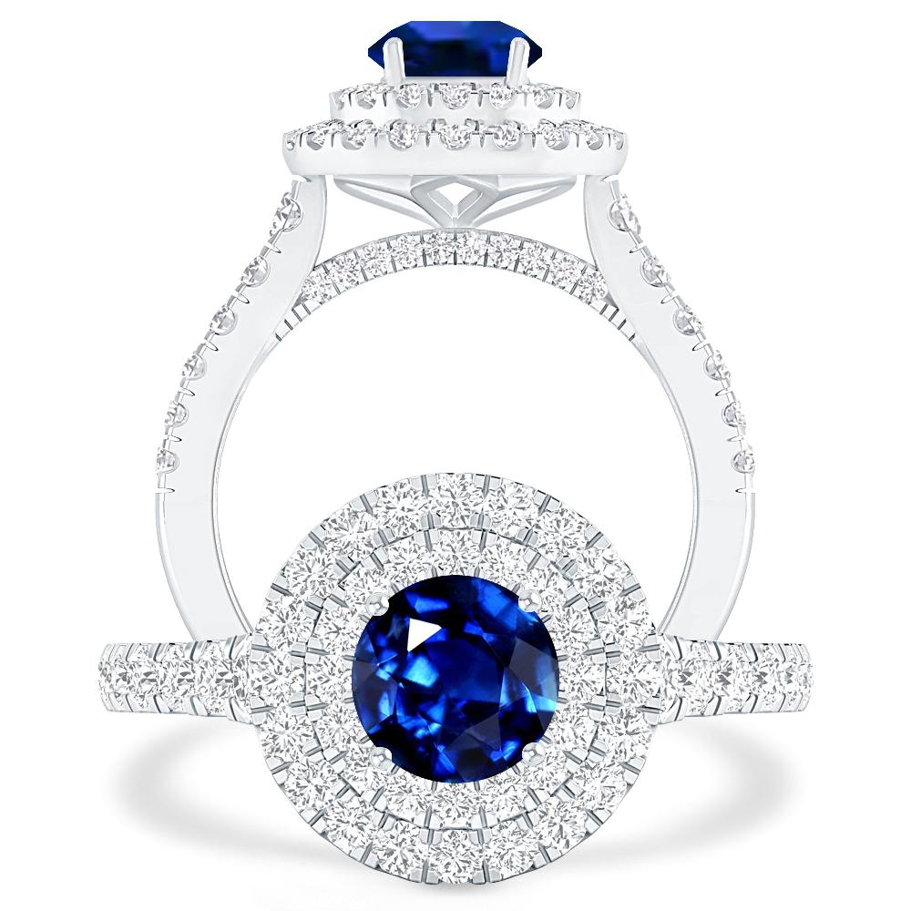 White Gold - Sapphire