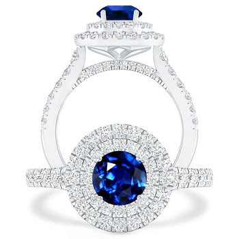 White Gold - Sapphire