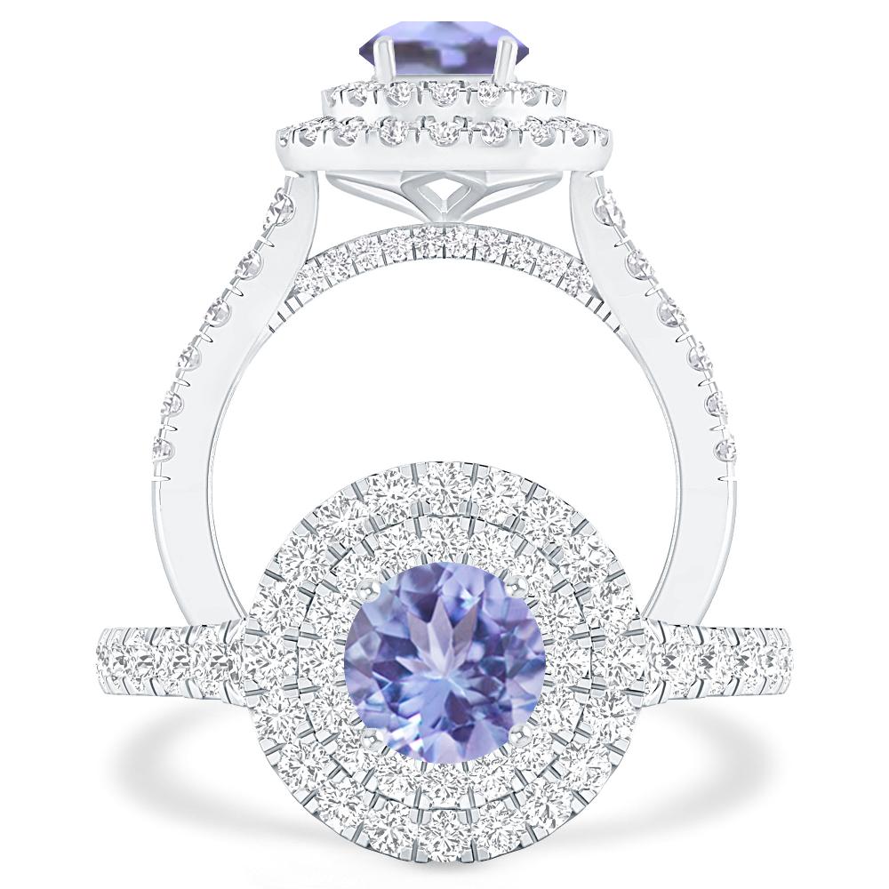 White Gold - Tanzanite