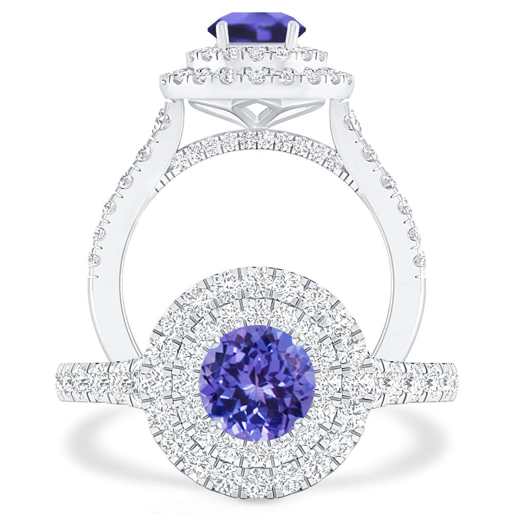 White Gold - Tanzanite