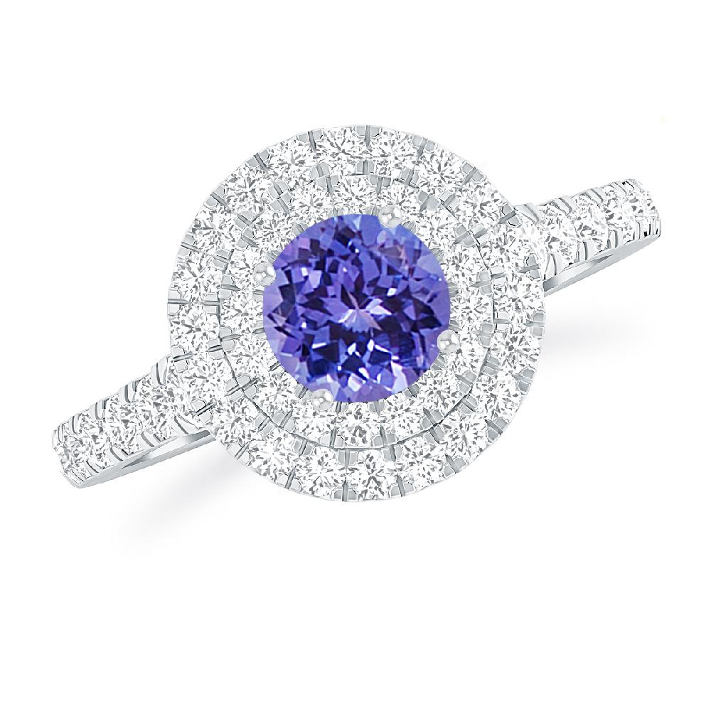 White Gold - Tanzanite