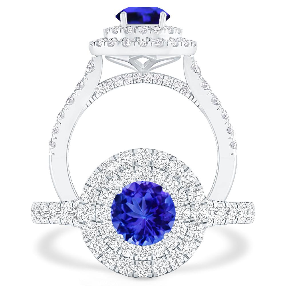 White Gold - Tanzanite