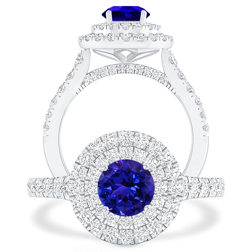 White Gold - Tanzanite