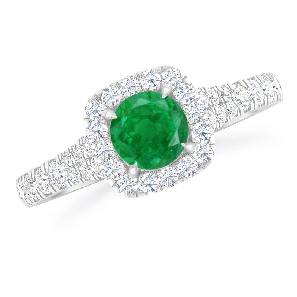 White Gold - Emerald