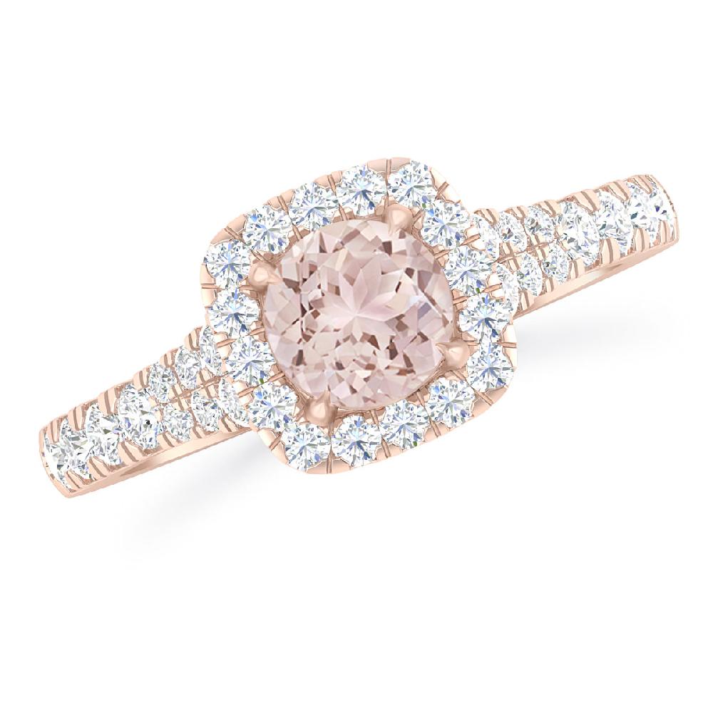 Rose Gold - Morganite