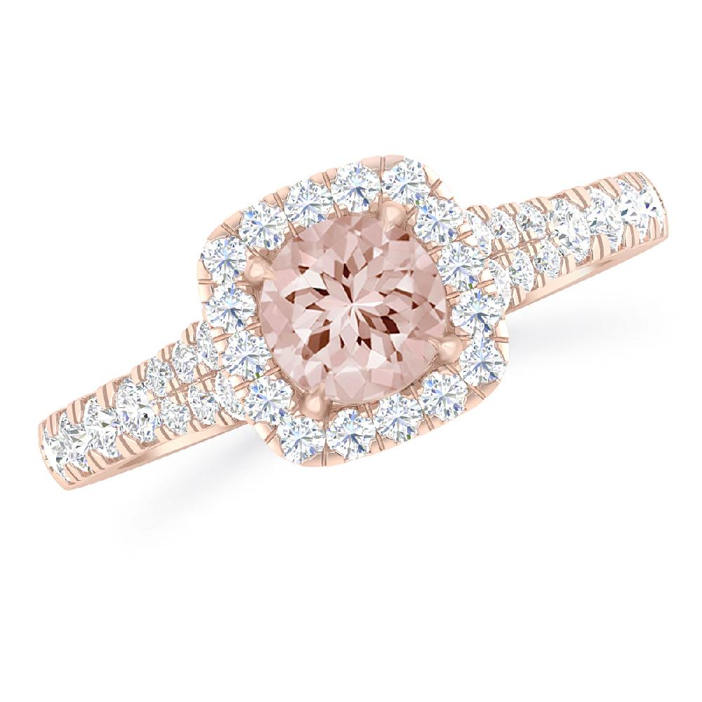 Rose Gold - Morganite