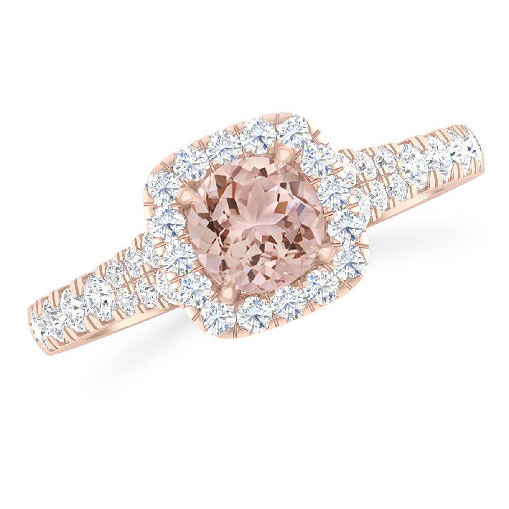 Rose Gold - Morganite