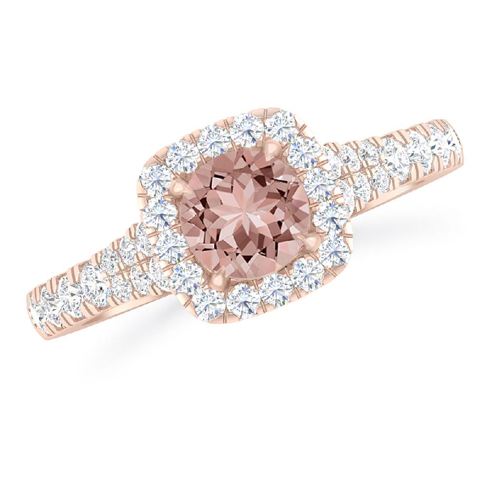 Rose Gold - Morganite