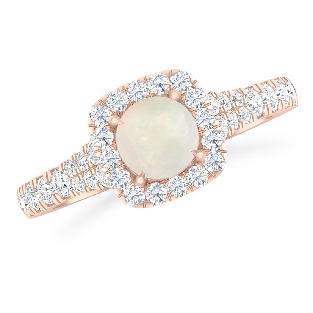 Rose Gold - Opal