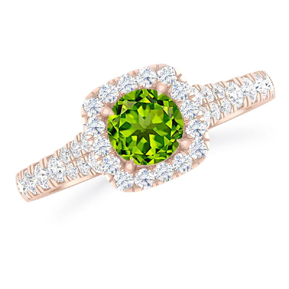 Rose Gold - Peridot